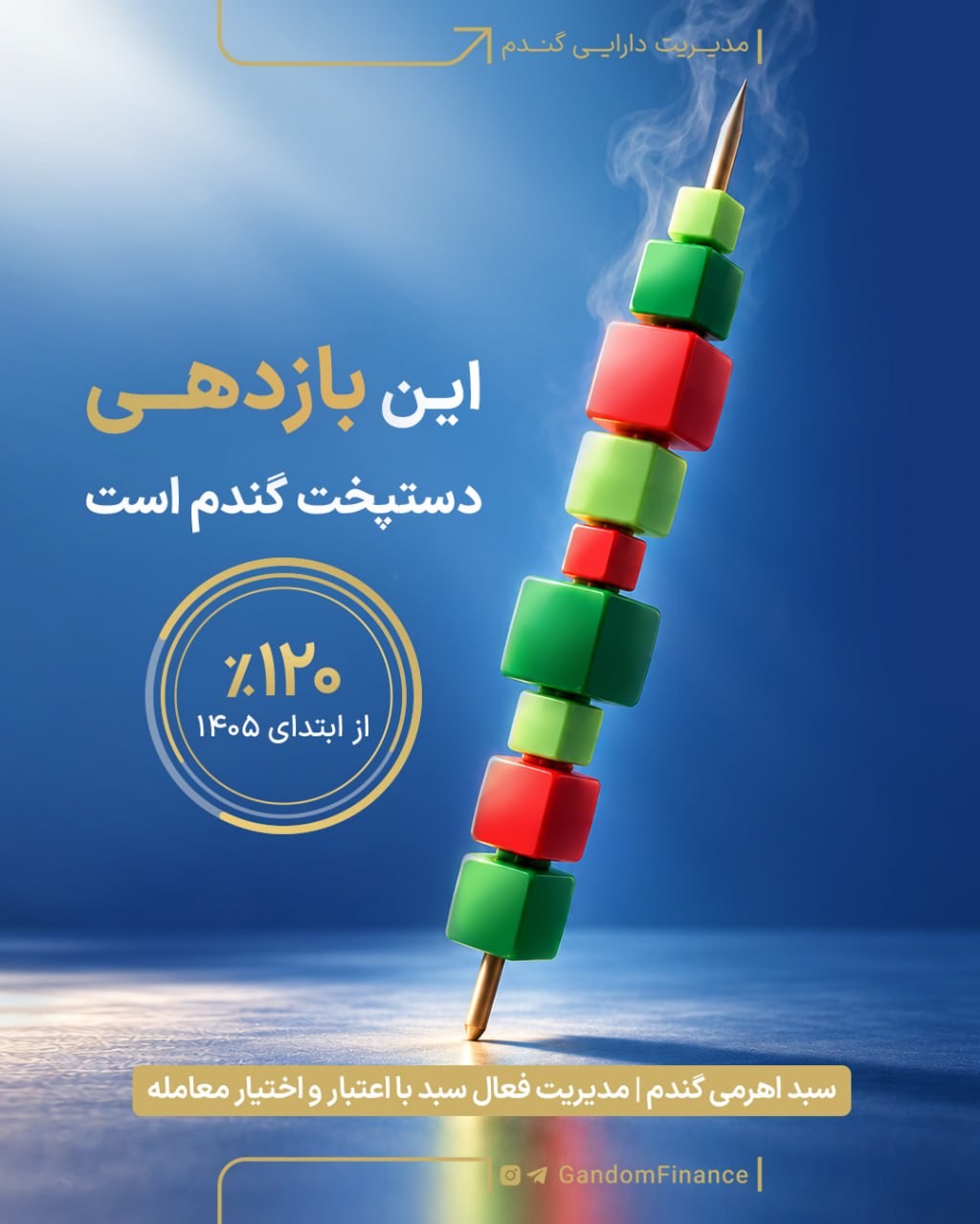 «این بازدهی، دستپخت گندم است» — تصویر پیوست