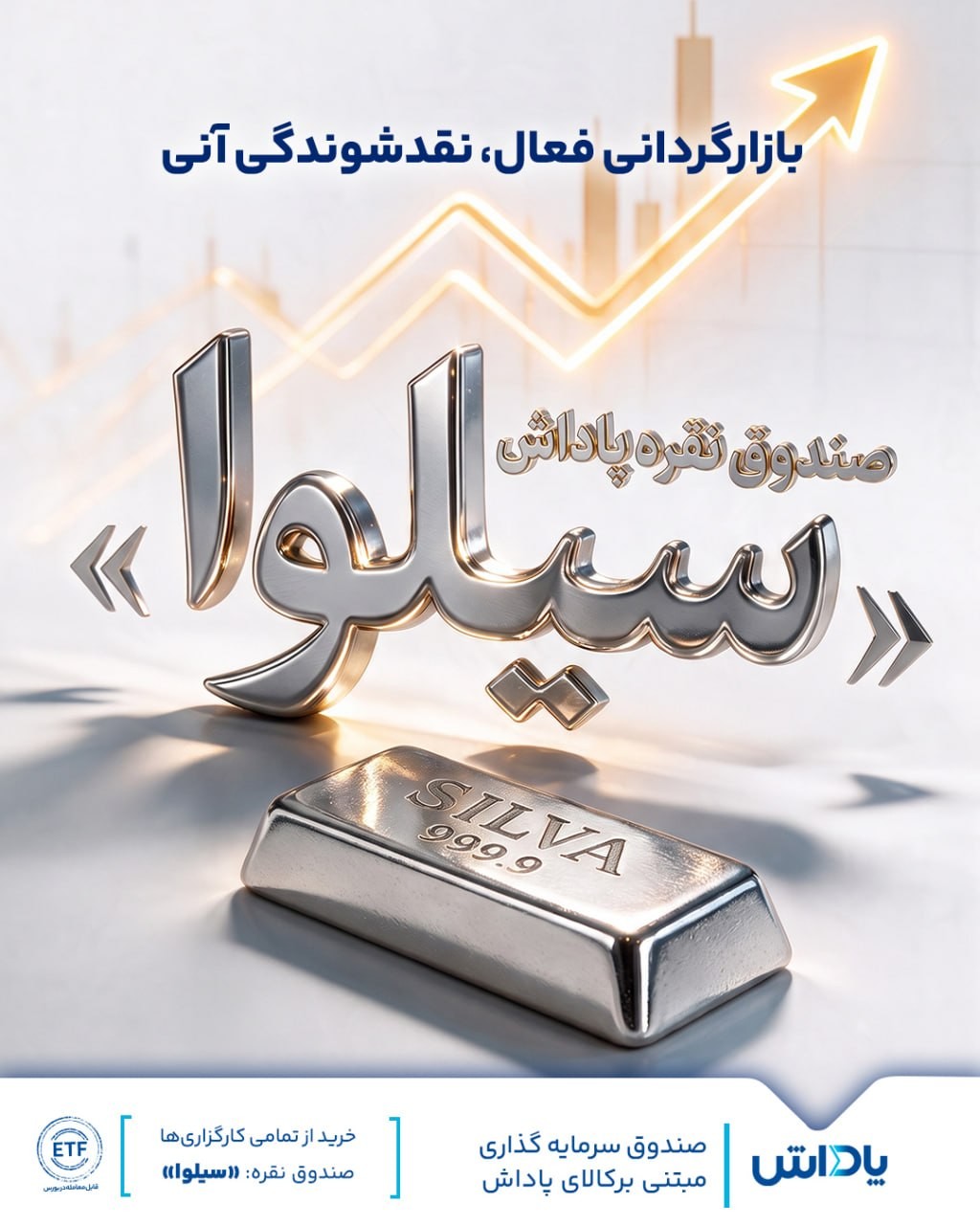 «سیلوا؛ بازارگردانی فعال، نقدشوندگی آنی» — تصویر پیوست